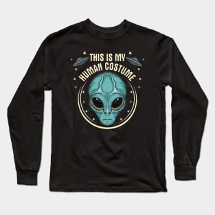 This is my Human Costume Long Sleeve T-Shirt